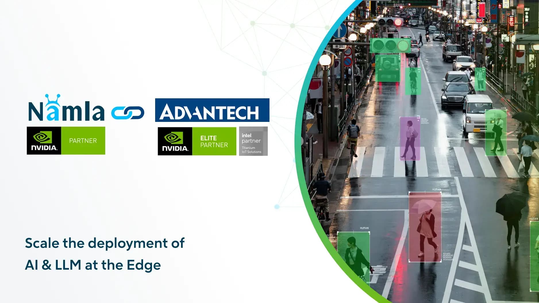 Namla forge strategic partnership with Advantech to scale the deployment of AI & LLM at the Edge